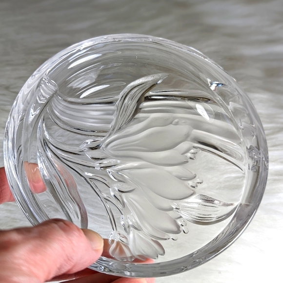 Studio Nova Gilded Iris Round Candy Dish or Trinket Dish 5” Made in Japan - Picture 4 of 7